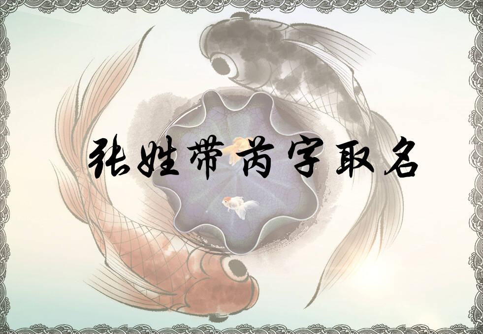 张姓芮字辈男女孩名字大全_张姓芮字辈取名起名_姓张芮字辈什么名字好?